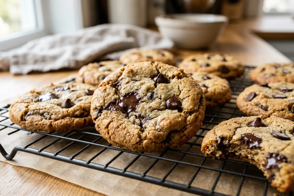 Almond meal chocolate chip cookies — Reading Doneness and Nailing the Texture