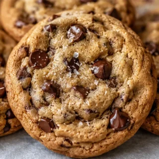 Bourbon Brown Butter Chocolate Chip Cookies - bourbon cookies