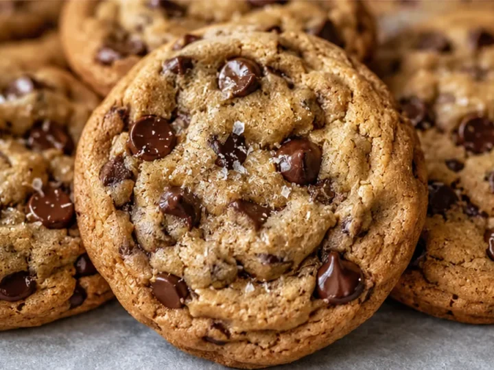 Bourbon Brown Butter Chocolate Chip Cookies