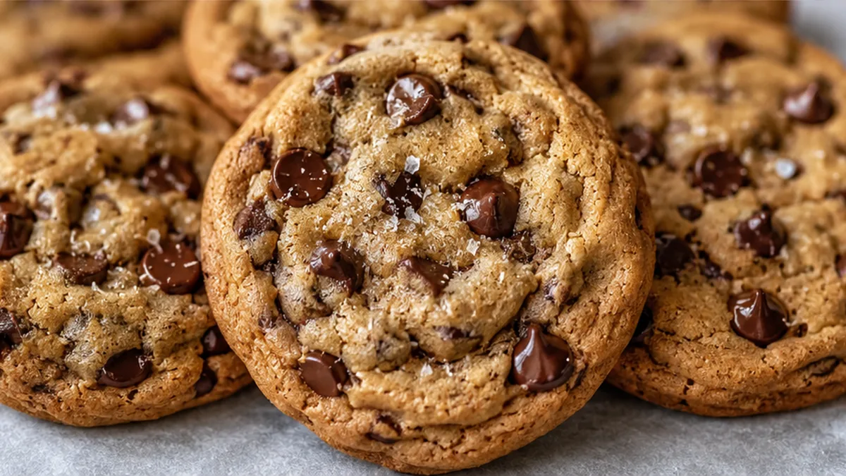 Bourbon Brown Butter Chocolate Chip Cookies - bourbon cookies - Bourbon cookies: bake the ultimate chewy, nutty, and rich chocolate chip cookies with a hint of