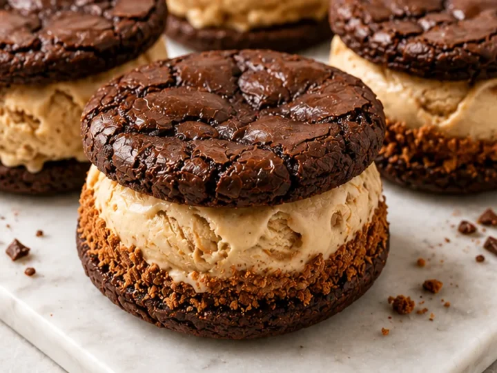 Brownie Ice Cream Sandwiches: Pure Bliss!