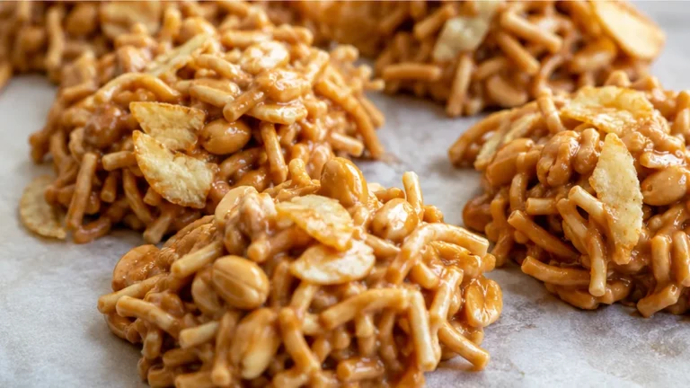 No-Bake Butterscotch Haystacks: Crispy & Irresistible!
