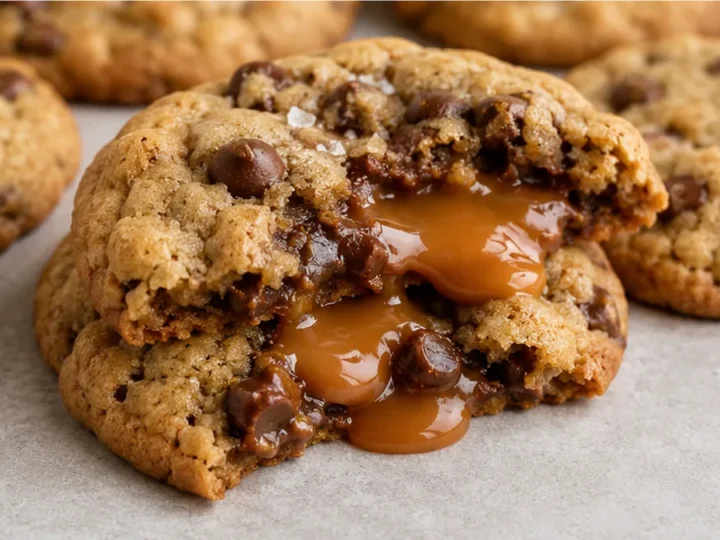Caramel Stuffed Cookies: Sweet Surprise!