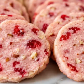 Cherry Icebox Cookies: Fruity & Delicious!