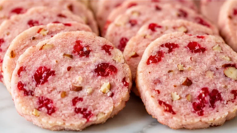 Cherry Icebox Cookies: Fruity & Delicious!