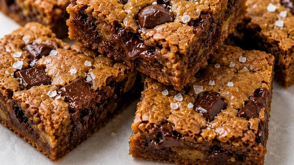 Gooey Chocolate Blondies: Your New Obsession! Chocolate blondies: bake this incredible gooey dessert in under an hour. Packed with chocolate chunks, it's a perf