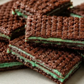 Minty Chocolate Wafers: Better Than Box!