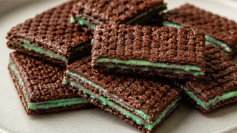 Minty Chocolate Wafers: Better Than Box!