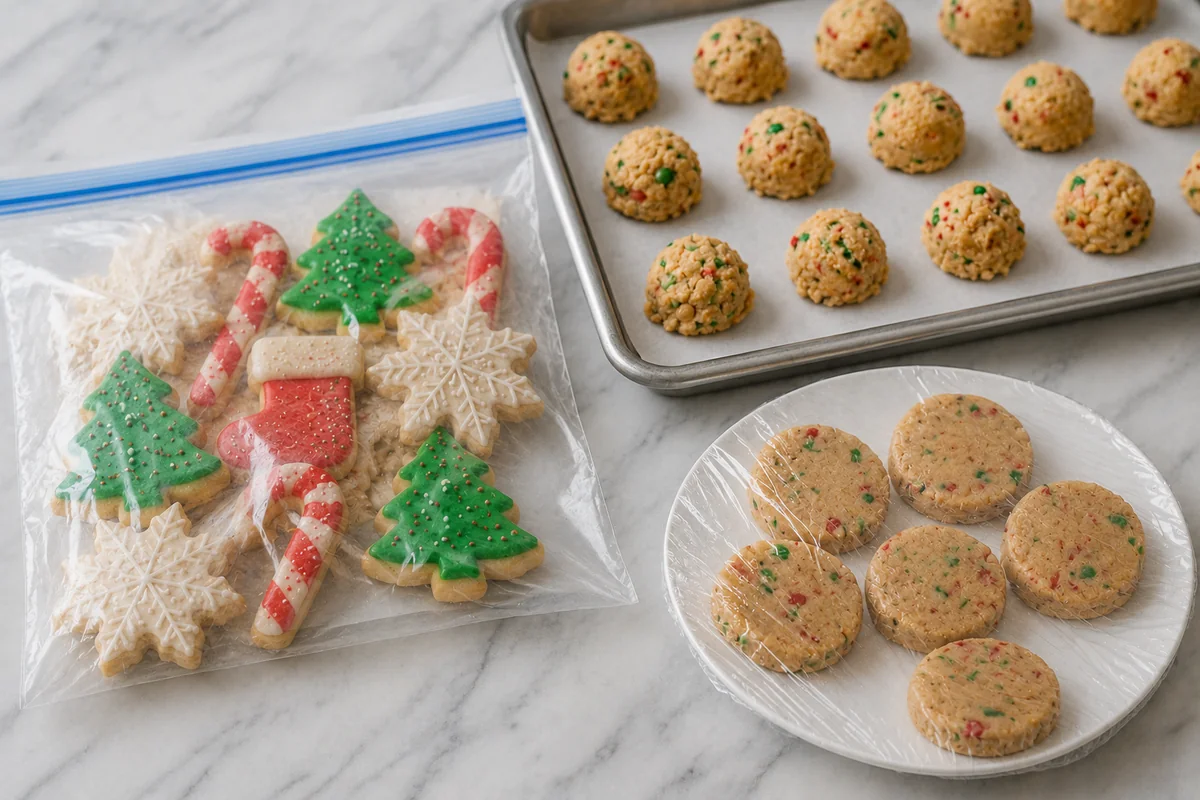 Freezing Cookies and Cookie Dough Christmas cookies — Freezing Cookies and Cookie Dough