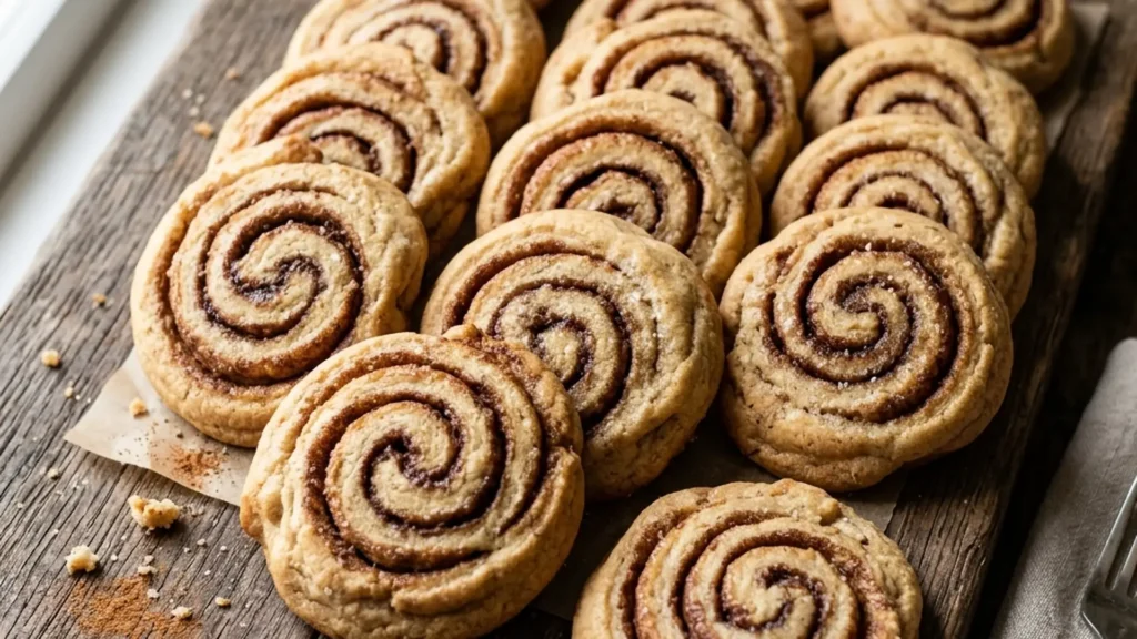 cinnamon roll soft cookies