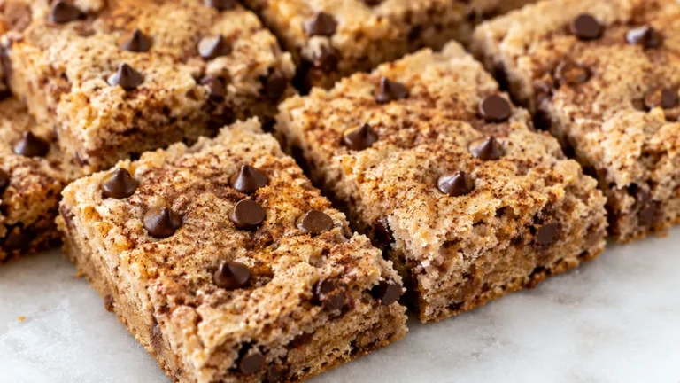 Heavenly Cinnamon Shortbread Bars
