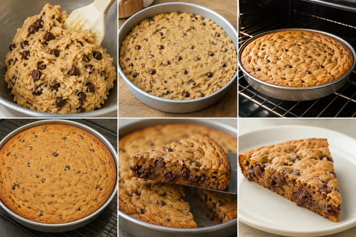 The one rule that keeps it chewy, not cakey Cookie cake — The one rule that keeps it chewy, not cakey