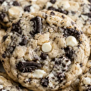 Creamy Dreamy Cookies & Cream Cookies! - cookies and cream