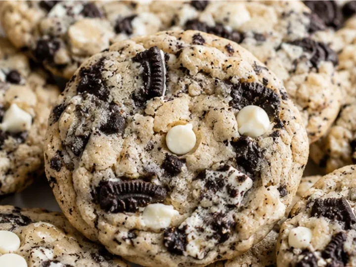 Creamy Dreamy Cookies & Cream Cookies!