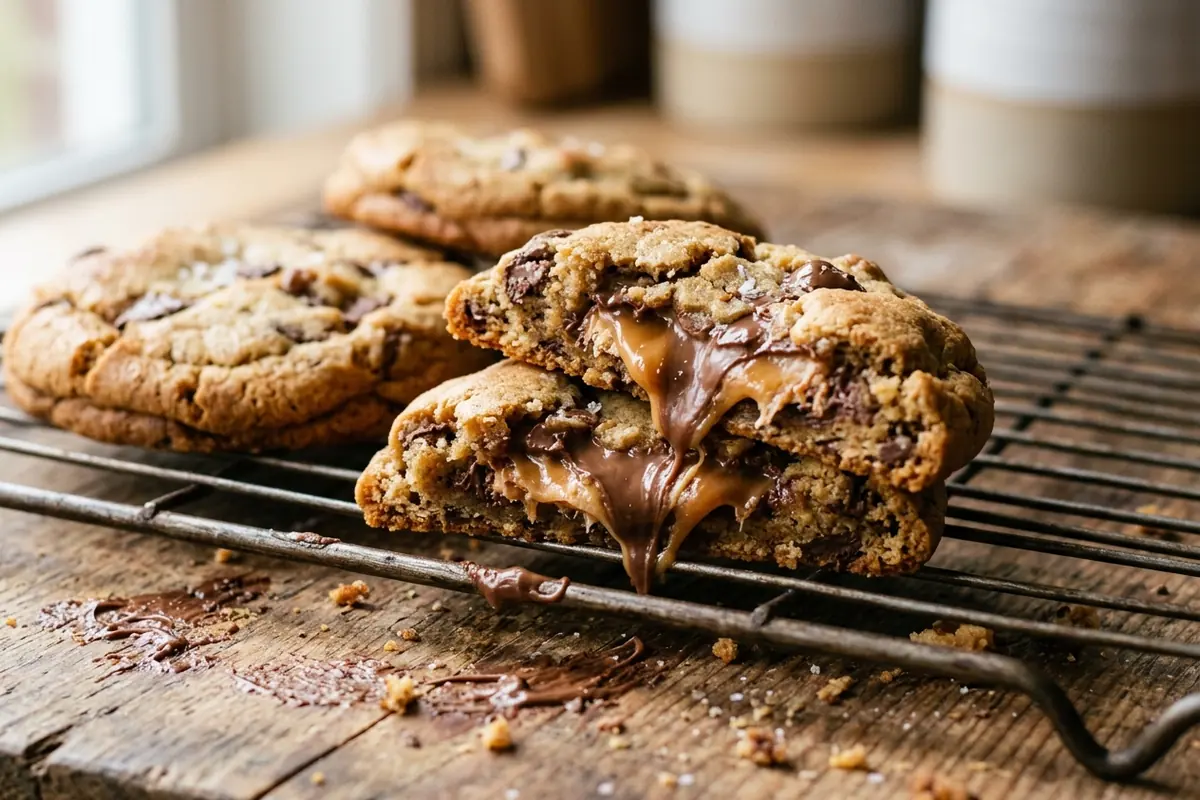 The Stuffed Method, Step by Step Cookies with milky way bars — The Stuffed Method, Step by Step