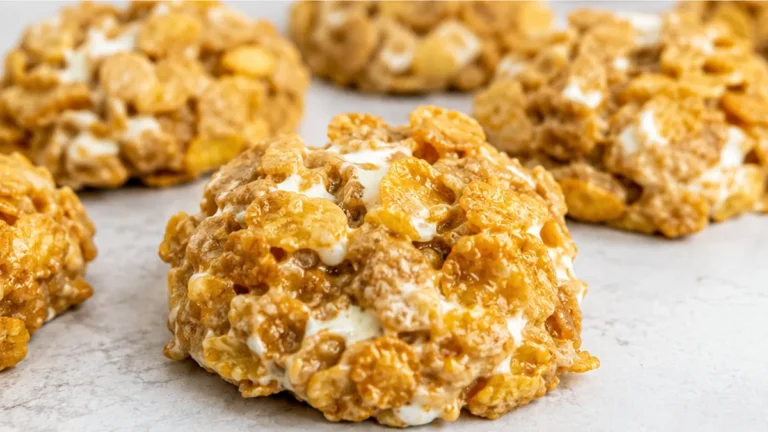 Melt-in-Your-Mouth Cornflake Marshmallow Cookies