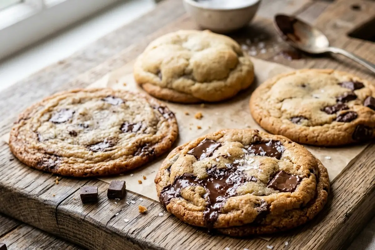 double chunk chocolate cookie step by step