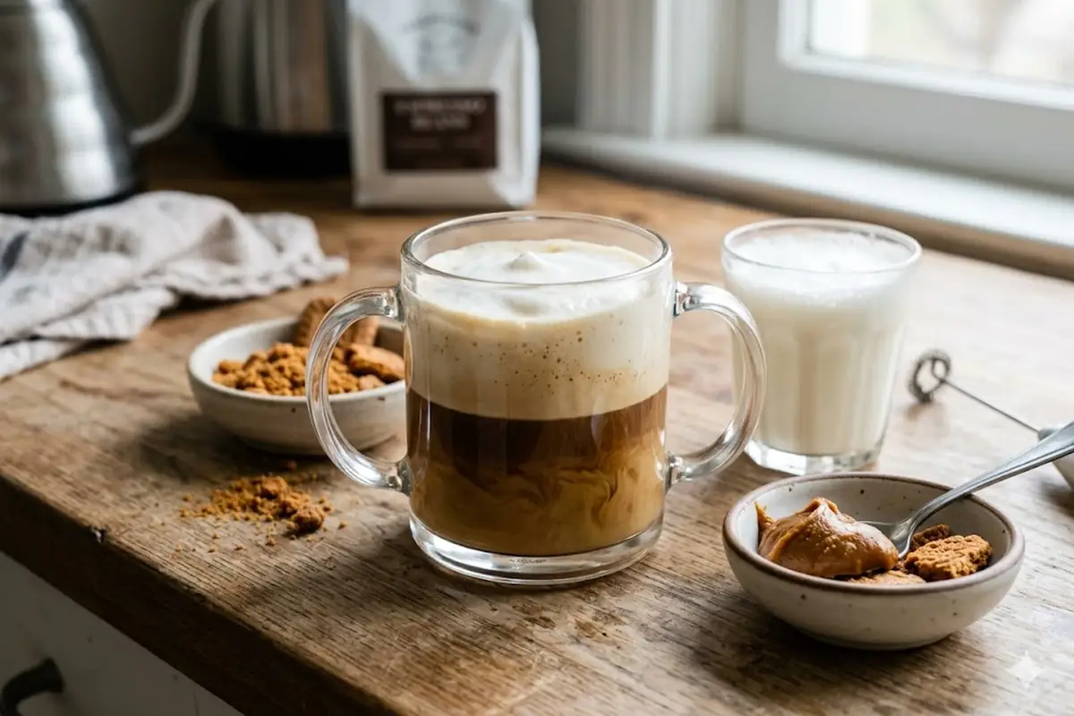 The Copycat Recipe (Serves 1) Dunkin cookie butter cloud latte — The Copycat Recipe (Serves 1)
