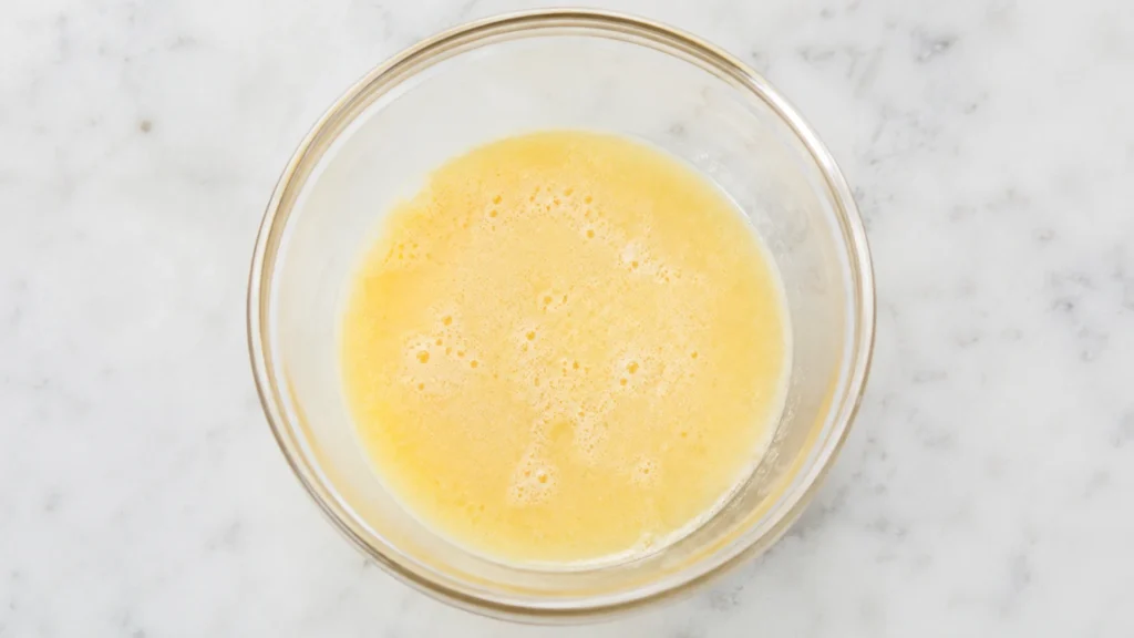 Egg substitute for cookies, beautifully styled overhead food photograph