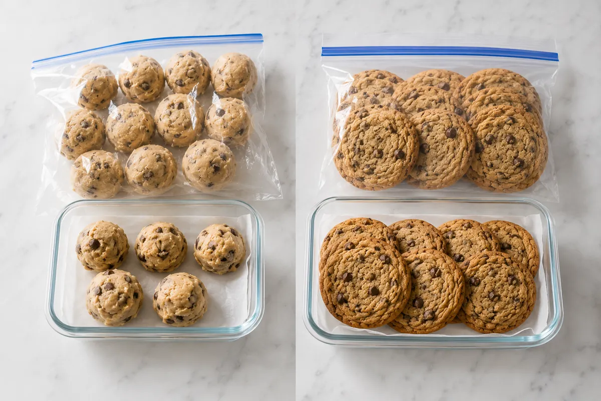 Should You Freeze the Dough or the Baked Cookies? Freezing cookie dough — Should You Freeze the Dough or the Baked Cookies?