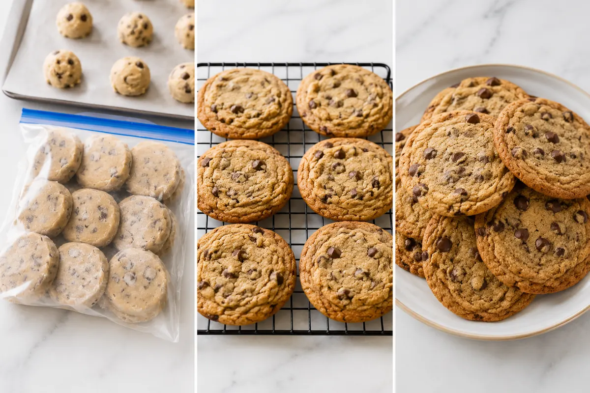 Why Freezing Dough Beats Freezing Cookies Freezing cookie dough — Why Freezing Dough Beats Freezing Cookies