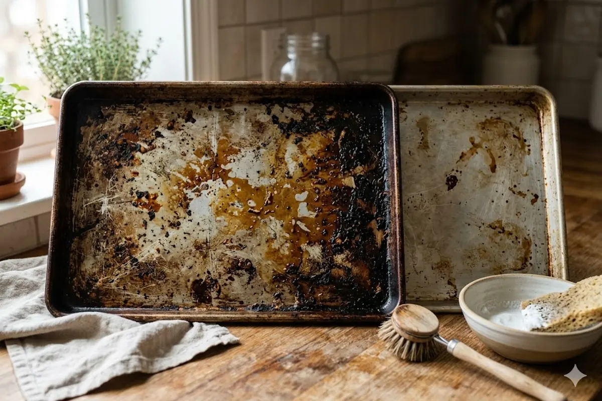 Why Cookie Sheets Discolor and Get Sticky