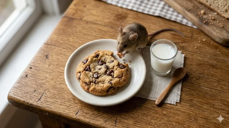 If You Give a Mouse a Cookie: The Real Cookie to Bake From the Book (With Kids)