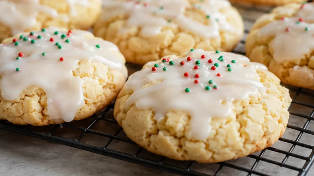 Italian Christmas Cookies: Almond Magic! Italian Christmas Cookies: Bake these soft, cake-like treats with a delicate almond glaze. Perfect for your holiday des