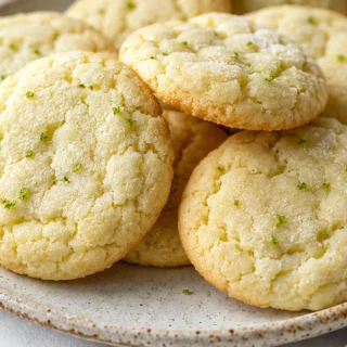 Zesty Key Lime Cookies