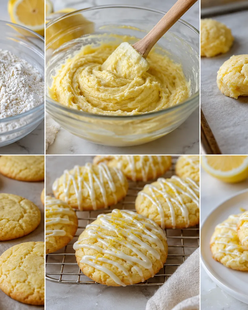 Close-up illustrating why Use Cake Mix for Lemon Cookies?