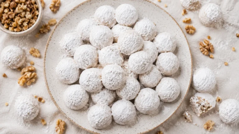Mexican Wedding Cookies: The Complete Guide to Tender, Nutty Snowballs