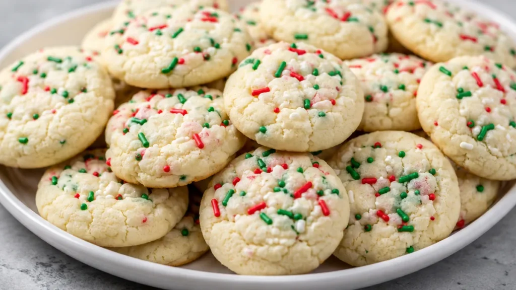 Melt-in-Your-Mouth Christmas Cookies! - ooey gooey cookies - Ooey gooey cookies: bake these incredibly soft and buttery Christmas cookies, featuring a cream che