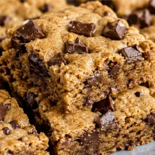 Chewy Peanut Butter Chocolate Bars - peanut butter bars