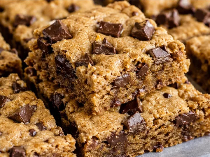 Chewy Peanut Butter Chocolate Bars