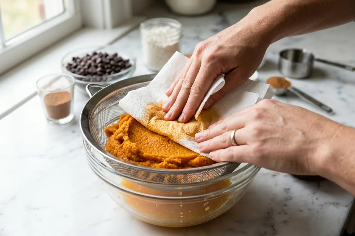 Pumpkin chocolate chip cookies — Blot the Pumpkin to Concentrate It