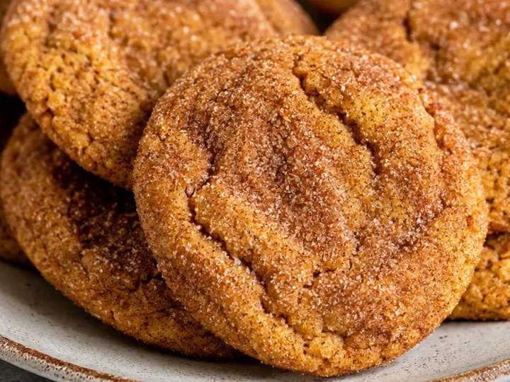 Soft & Chewy Pumpkin Snickerdoodles