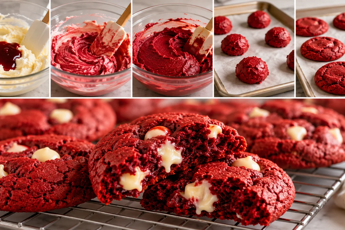 Getting a true red that survives the oven Red velvet cookies — Getting a true red that survives the oven