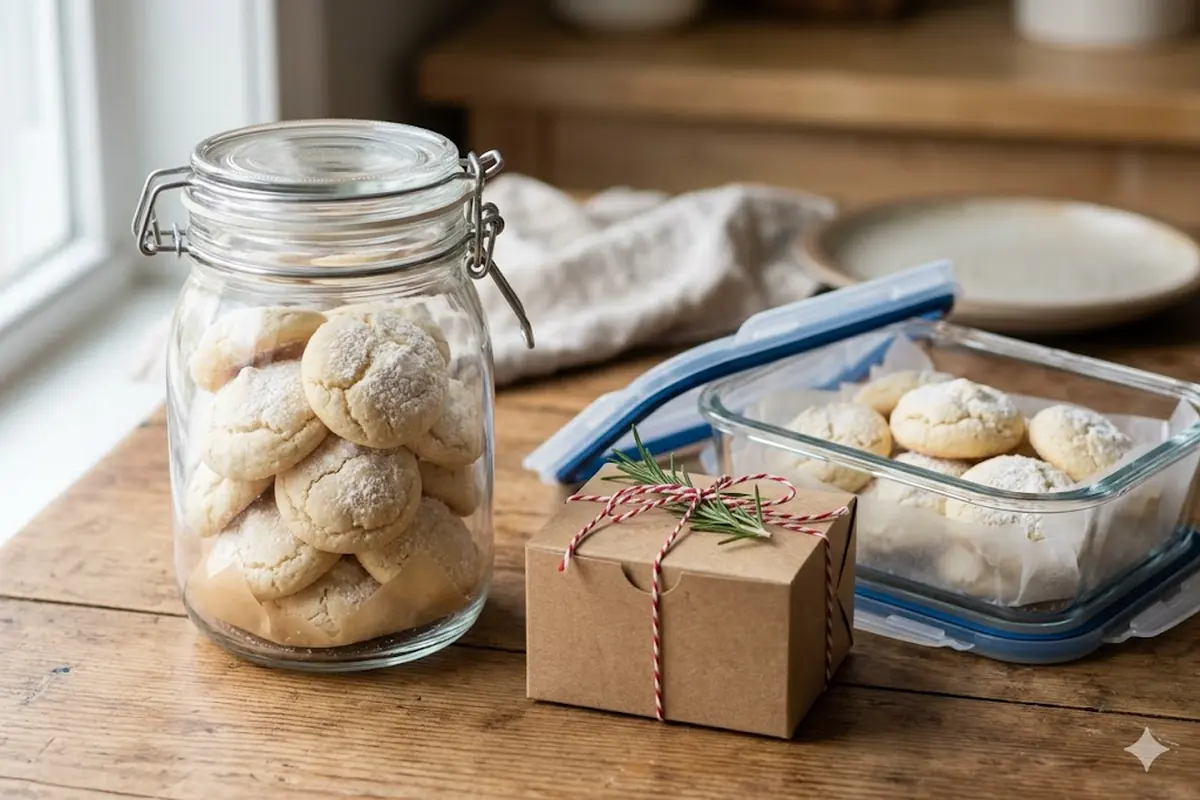 Whipped cream cookie — Storing and Gifting Whipped Cream Cookies