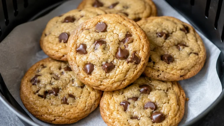 Chewy Air Fryer Cookies: Quick Sweet Escape!