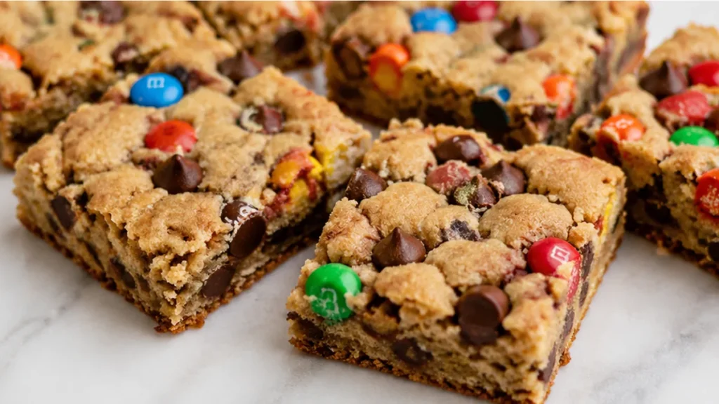 Candy Cookie Bars: Your Halloween Leftovers Just Got an Upgrade! Candy cookie bars: bake a batch of these chewy, sweet treats using your leftover Halloween cand