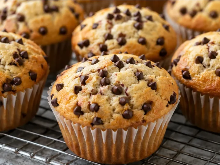 Fluffy Chocolate Chip Muffins