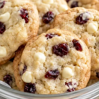 White Chocolate Cranberry Cookies: Jar Magic! - cookie mix