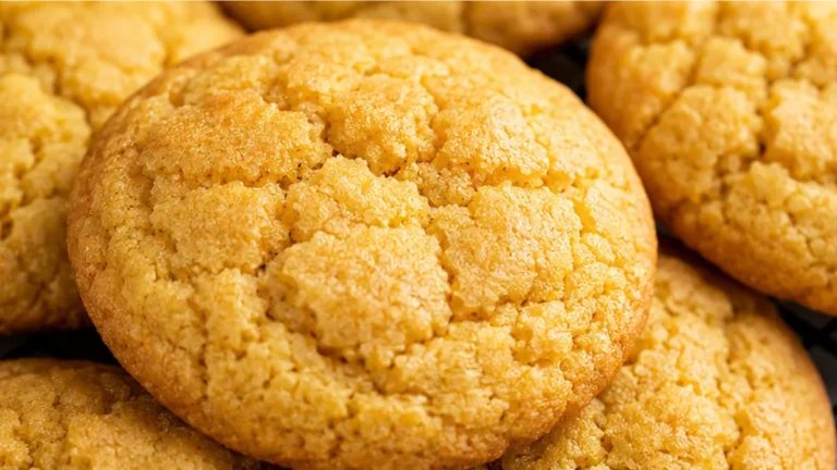 Honey Cornbread Cookies Recipe