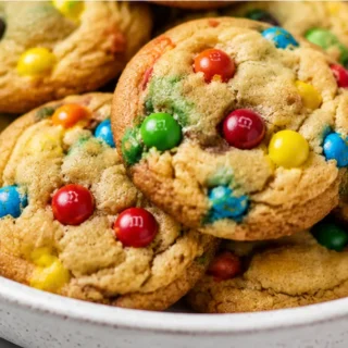 Mini M&M Cookies: Pure Bite-Sized Joy!