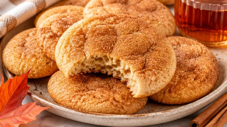 Maple Snickerdoodles: Fall Obsession!