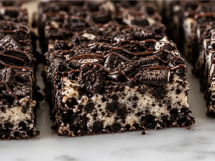 Dreamy Oreo Truffle Cookie Bars