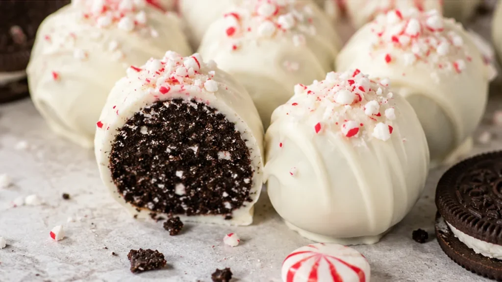 Peppermint Oreo Truffles: Holiday Dream! Oreo truffles: prepare these festive peppermint truffles for the holidays. A no-bake dessert that's simple to make and