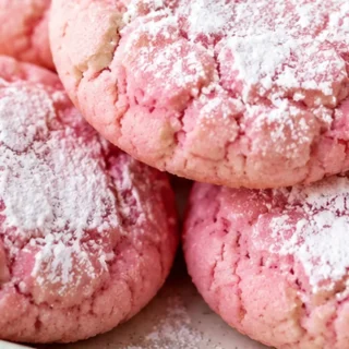 Melt-in-Your-Mouth Pink Velvet Cookies!