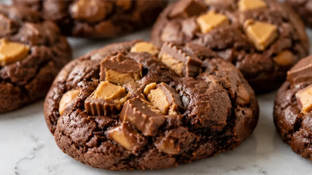 Reese's Cake Mix Cookies: Peanut Butter Dream! - Reese's cookies - Reese's Cookies: bake these incredibly easy cake mix cookies. Packed with chopped Reese's pea