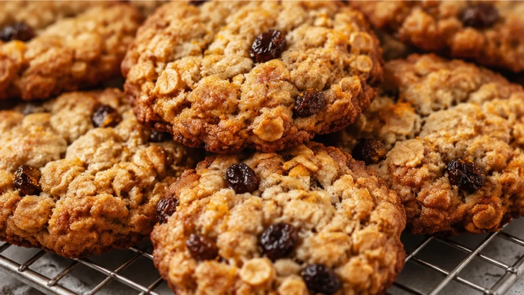 Zesty Orange Oatmeal Raisin Cookies - school day cookies - School Day Cookies: bake these classic, chewy oatmeal raisin cookies with a bright orange twist. Perf